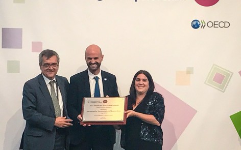 Premio del ITF a la innovación y la sustentabilidad contenidas en el Metrobus 9 de Julio.